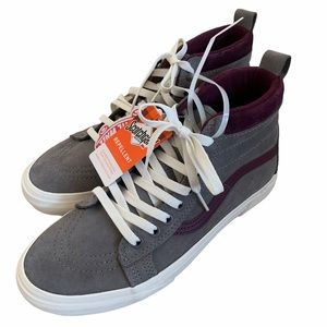 Vans SK8-Hi MTE Frost Gray Suede Sneakers 9.5